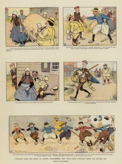 Extracts from the Diary of Samuel Willowmere, who with Jacob Porteous visits the Zuyder Zee by Tom Browne